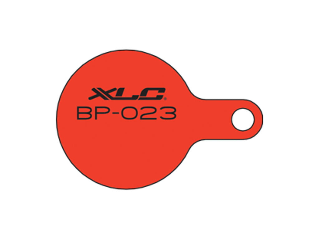 XLC Disc brake pad BP-O23 For Tektro Iox Organic pad Steel plate 1 set (2 pads) featured imge