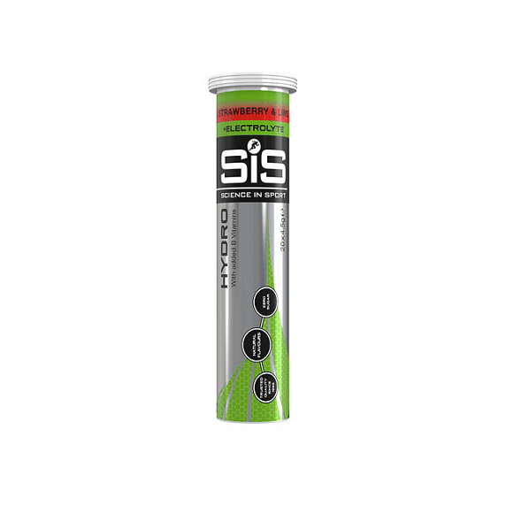 SIS Go Hydro jordgubb/lime tabletter 20x4g featured imge