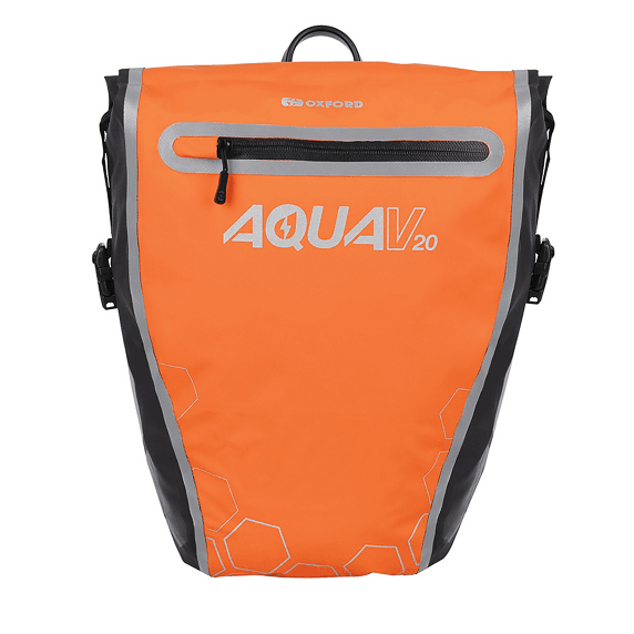 OXFORD Cykelväska Aqua Singel 20L orange/svart featured imge