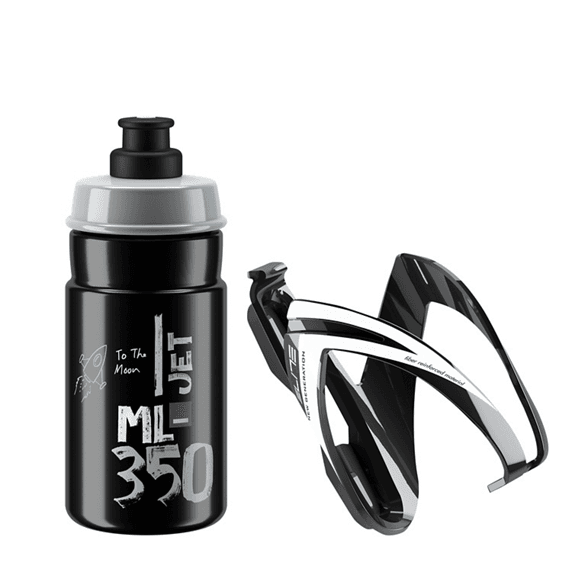 Elite Flaska Kit CEO svart, svart flaska 350ml