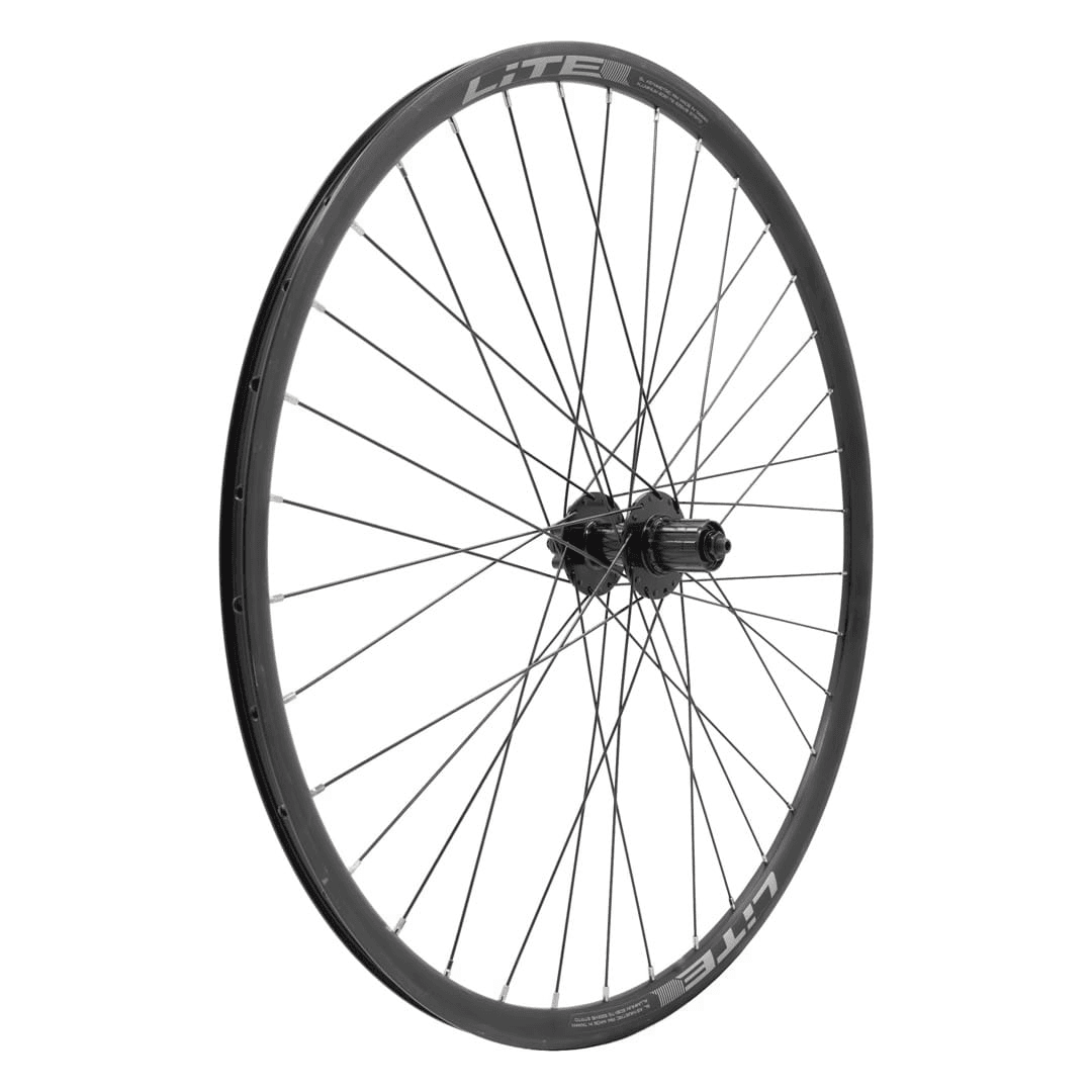 Bakhjul LiTE 28in ETRTO 622-16 D/W 6B QR 8-10v MTB 11v Svart featured imge