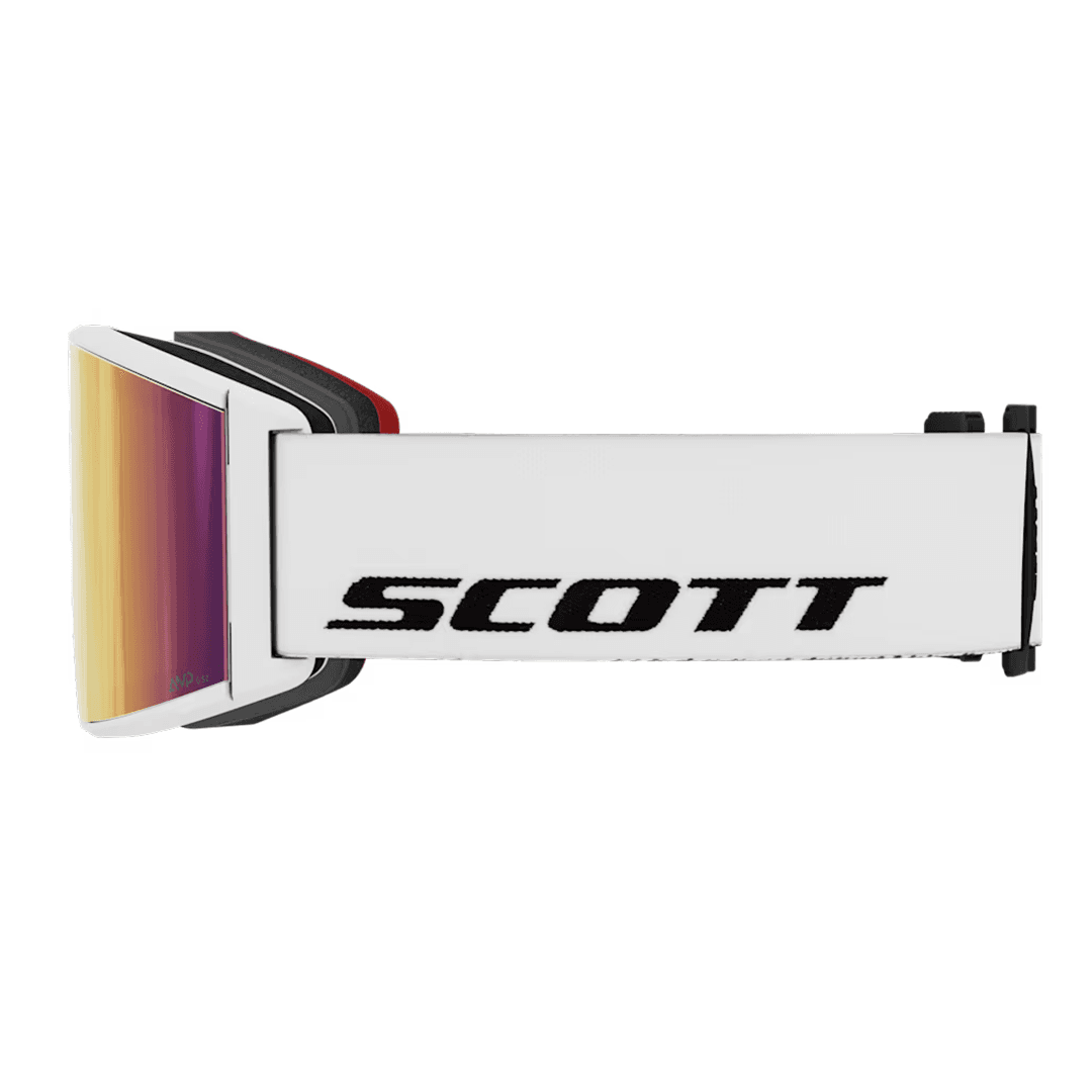 Scott React Goggle - white/AMP teal chrome S2 - Bild 2