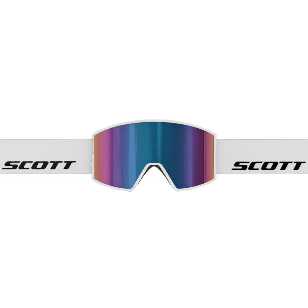 Scott React Goggle - white/AMP teal chrome S2 - Bild 3